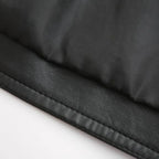 Women's Fitted Faux Leather Biker Jacket with Quilted Shoulders image 12