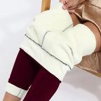 Warm Fleece-Lined High-Waisted Leggings for Women image 10