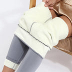 Warm Fleece-Lined High-Waisted Leggings for Women image 11
