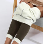 Warm Fleece-Lined High-Waisted Leggings for Women image 13