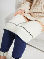 High-Waist Fleece-Lined Leggings for Women in Winter image 17
