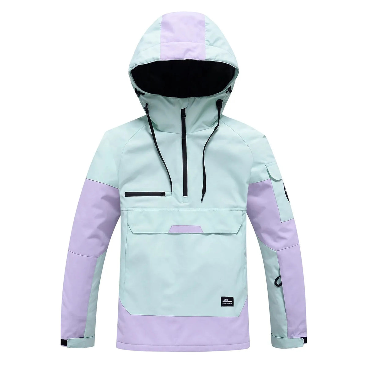 Hooded Half-Zip Anorak Ski Jacket for Men image 9