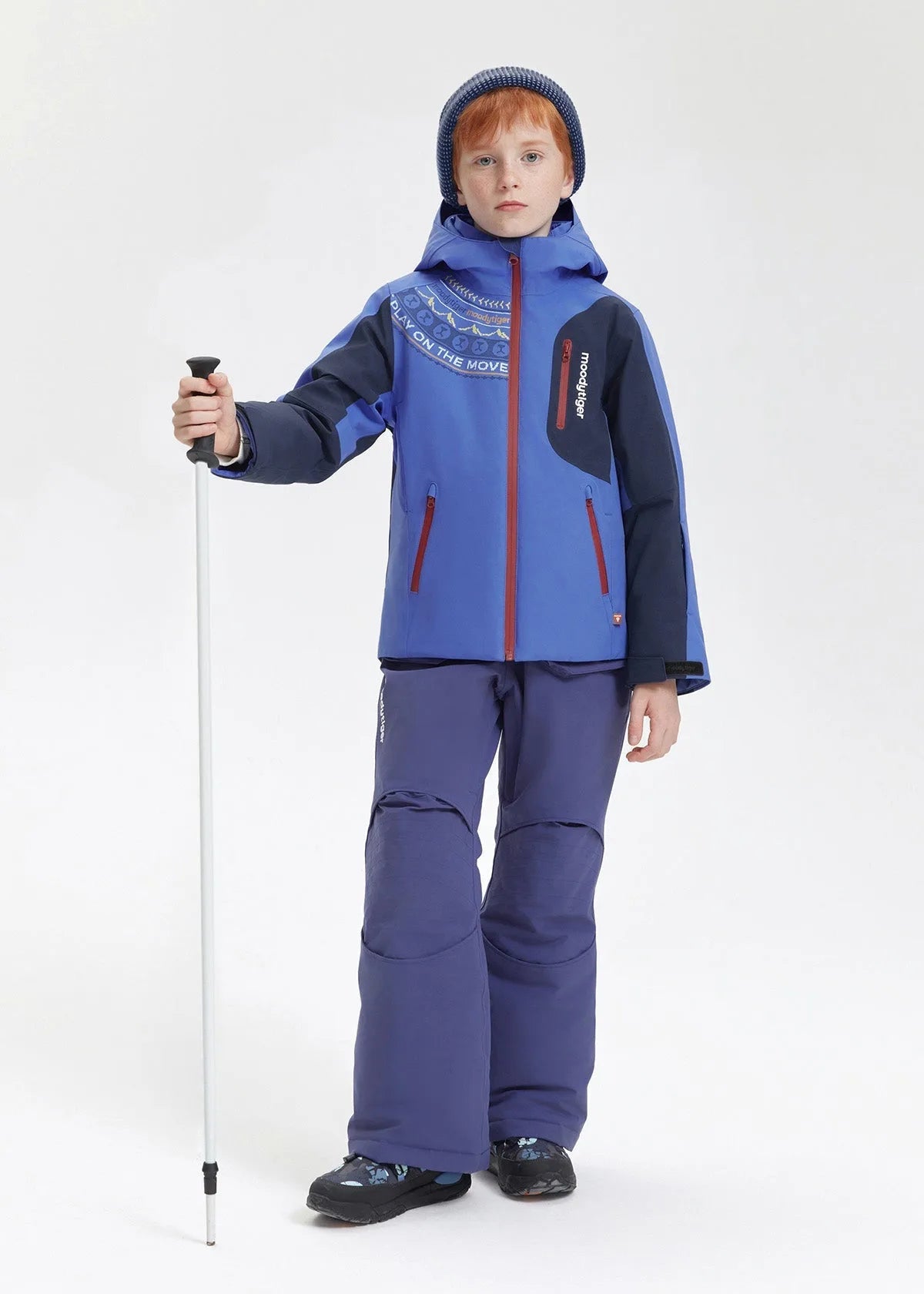 Kids' Insulated Ski Puffer Jacket with Hood image 10