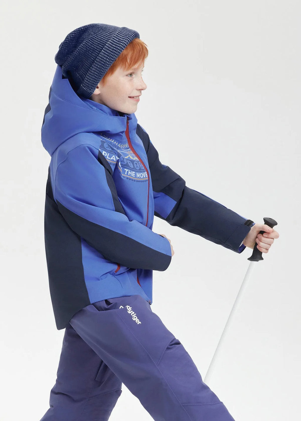 Kids' Insulated Ski Puffer Jacket with Hood image 11