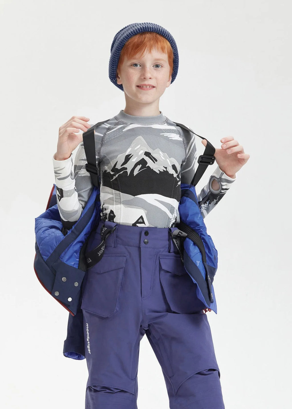 Kids' Insulated Ski Puffer Jacket with Hood image 14