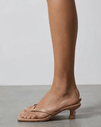 Kitten Heel Crossover Strap Sandals for Women image 12