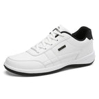Men's Comfort Leather Trainers with Arch Support image 10