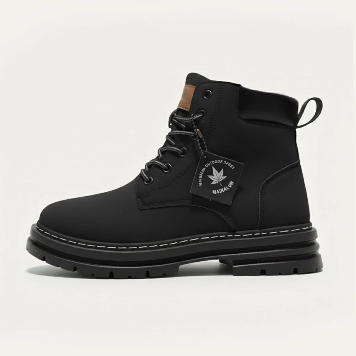 Men's Fur Lined Insulated Lace-Up Boots image 11