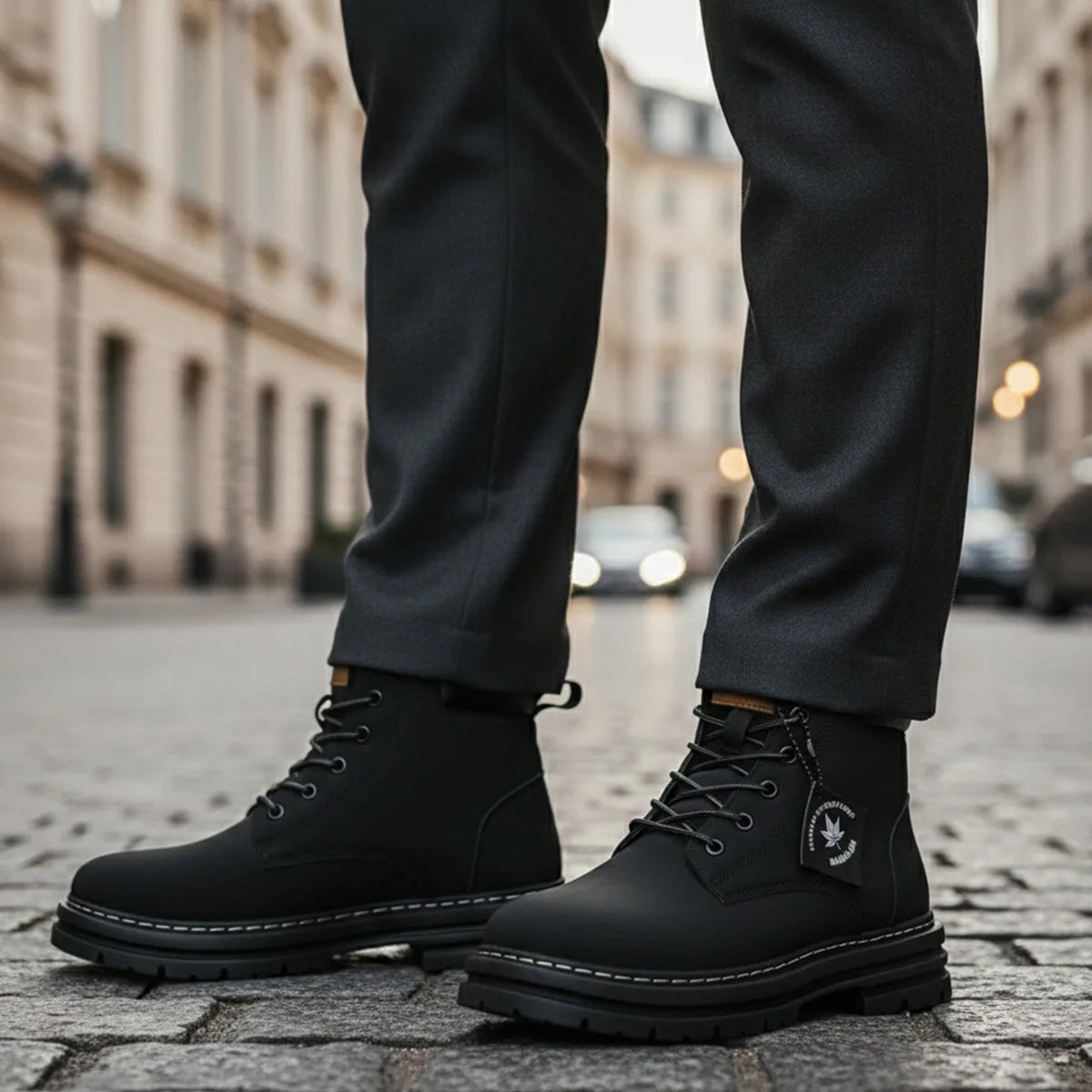 Men's Fur Lined Insulated Lace-Up Boots image 21