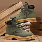 Men's Fur Lined Insulated Lace-Up Boots image 9