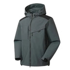 Men's Hooded Weather-Resistant Jacket for Outdoors image 12