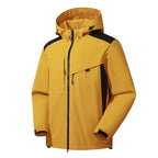 Men's Hooded Weather-Resistant Jacket for Outdoors image 9