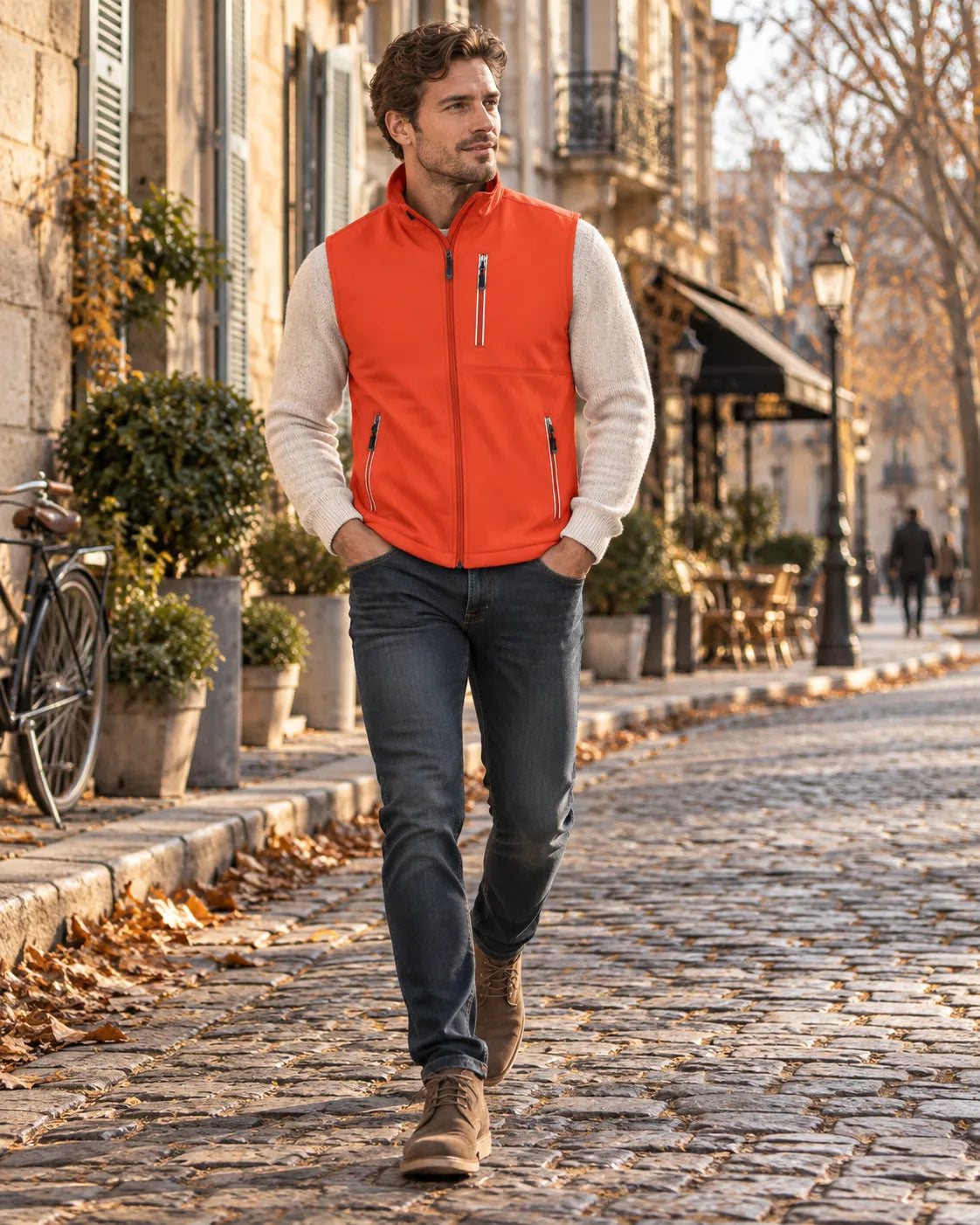 Lightweight Softshell Gilet, Windproof & Stretch