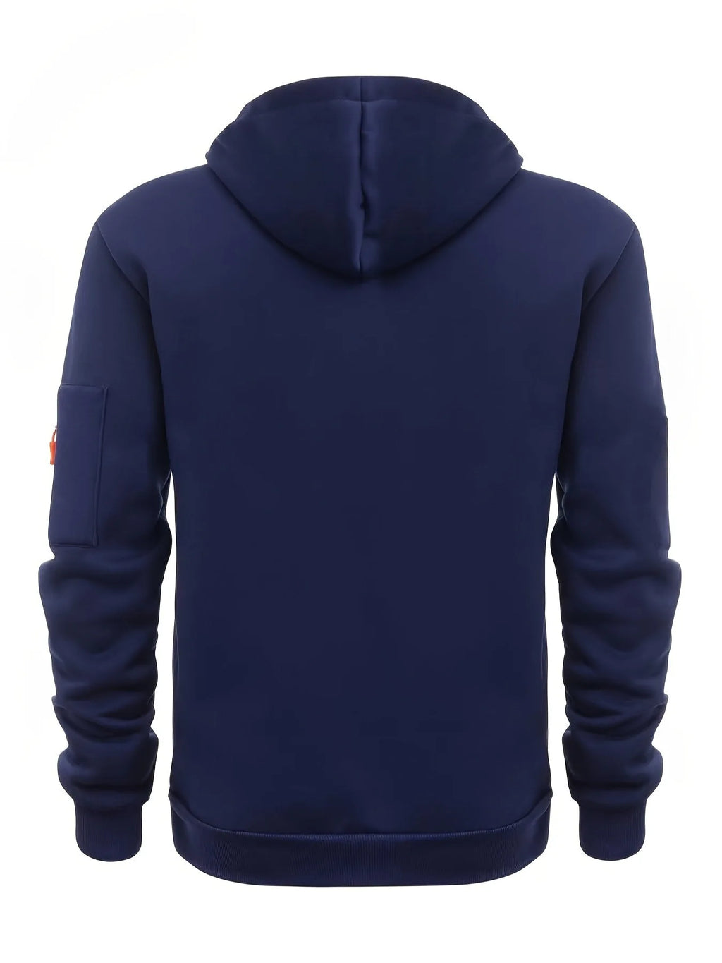 Men's Zip-Up Fleece Hoodie with Pockets image 12