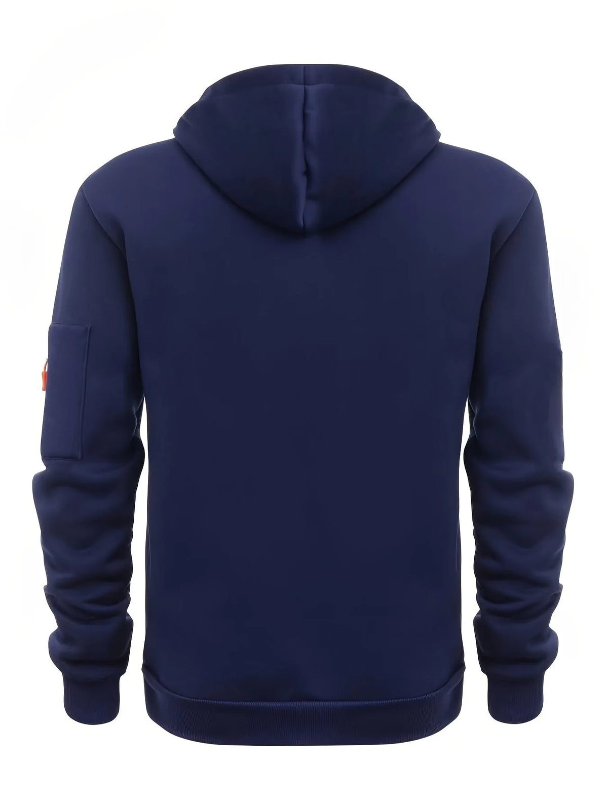 Men's Zip-Up Fleece Hoodie with Pockets image 12