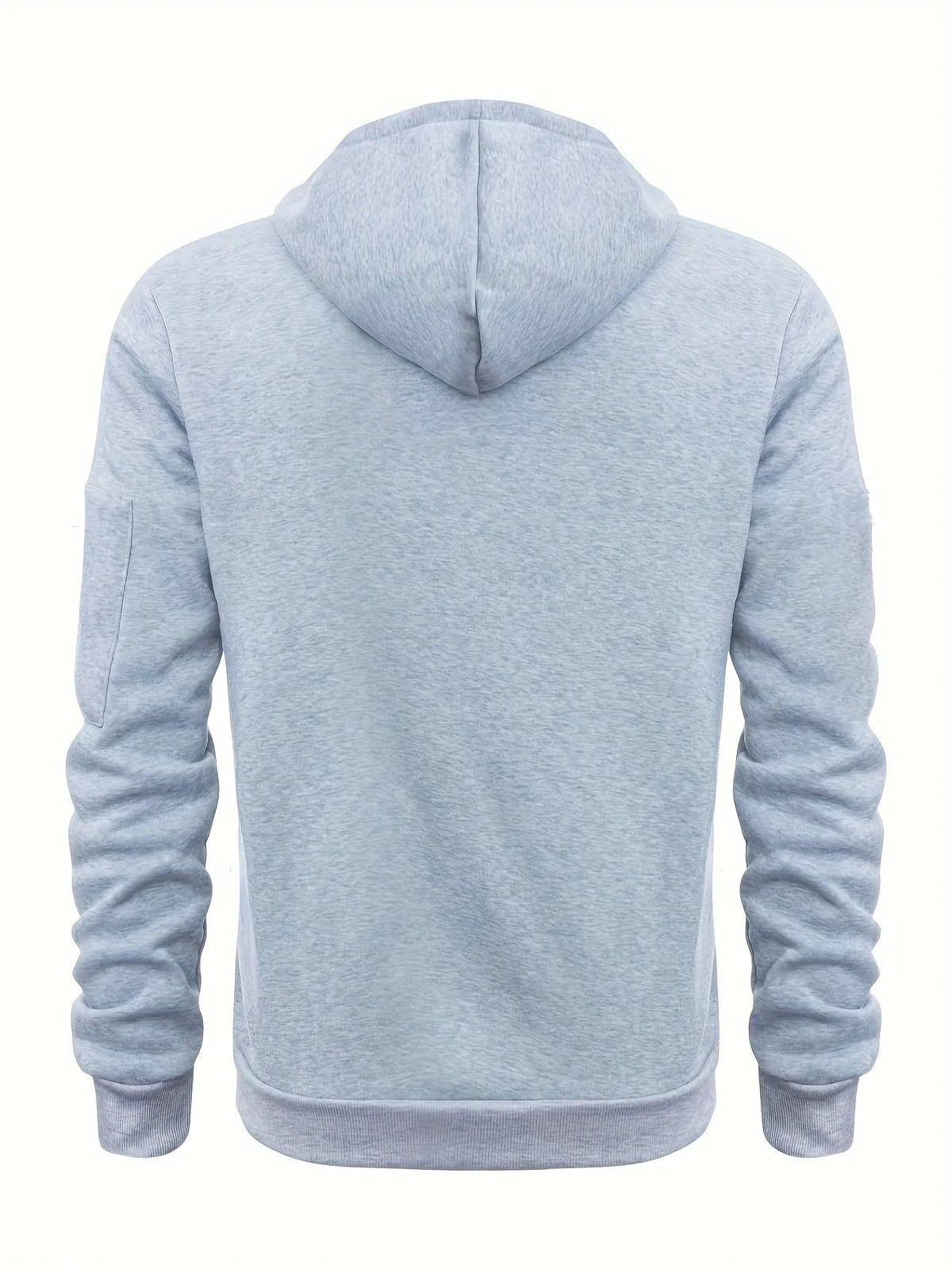 Men's Zip-Up Fleece Hoodie with Pockets image 24
