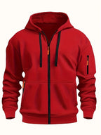 Men's Zip-Up Fleece Hoodie with Pockets image 28