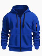 Men's Zip-Up Fleece Hoodie with Pockets image 36