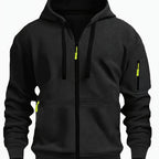 Men's Zip-Up Fleece Hoodie with Pockets image 41