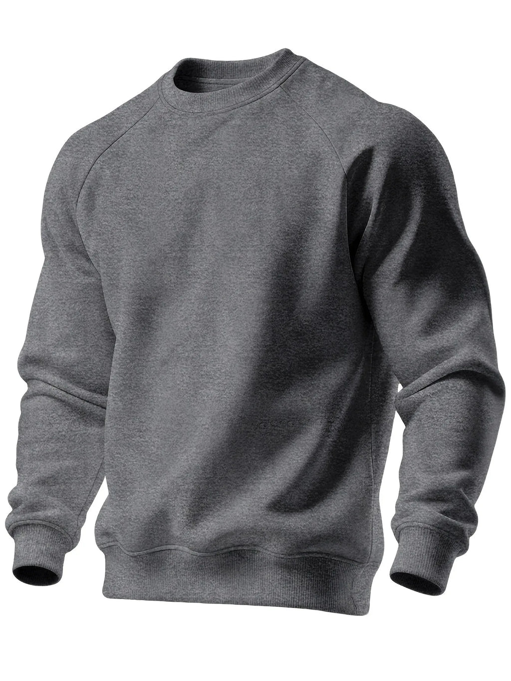 Close-up of the ribbed waist hem showing the fleece back and stitching