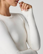 Ribbed Long Sleeve Crop Top for Women image 21