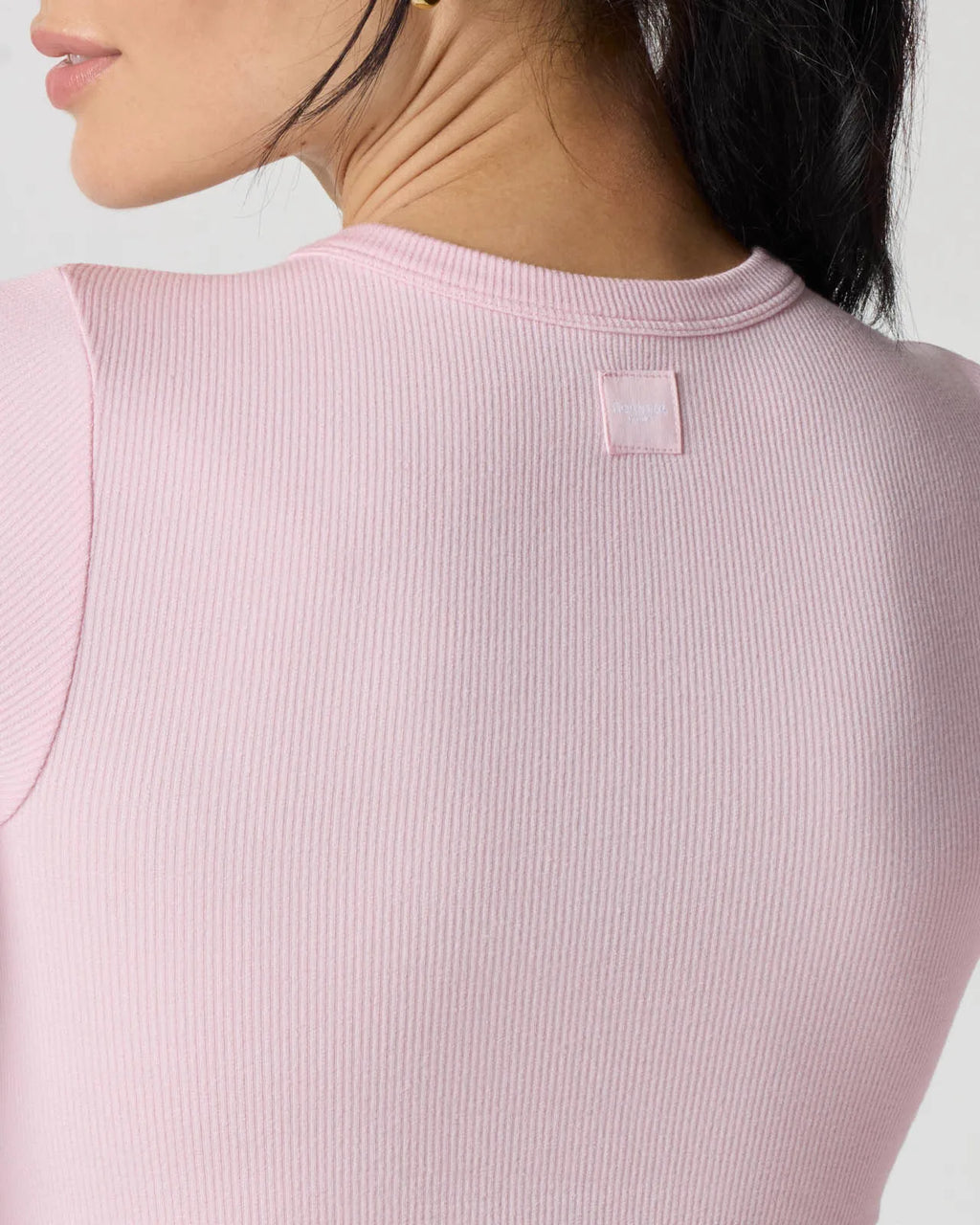 Ribbed Long Sleeve Crop Top for Women image 34