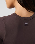 Ribbed Long Sleeve Crop Top for Women image 51