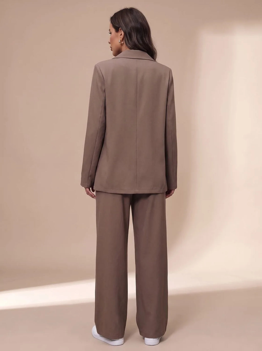 Tailored Double-Breasted Trouser Suit for Women image 13
