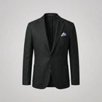 Men's Textured Unstructured Blazer Jacket image 10