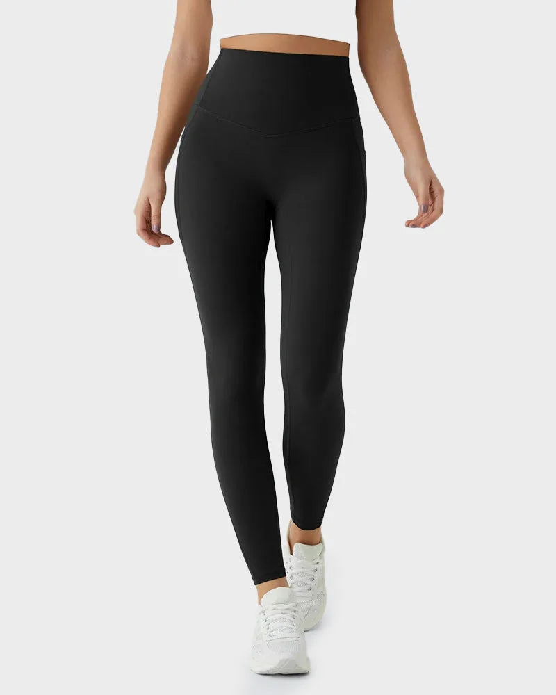 Tummy Control Butt-Lifting Leggings with Pockets for Women image 10