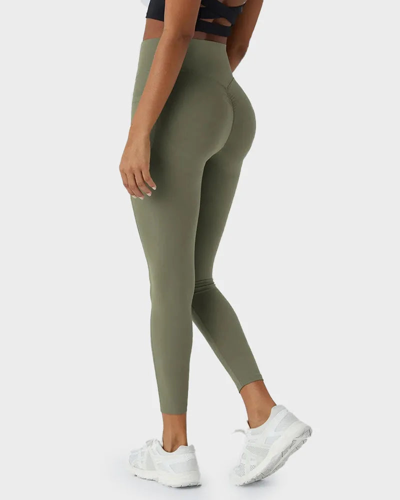 Tummy Control Butt-Lifting Leggings with Pockets for Women image 30