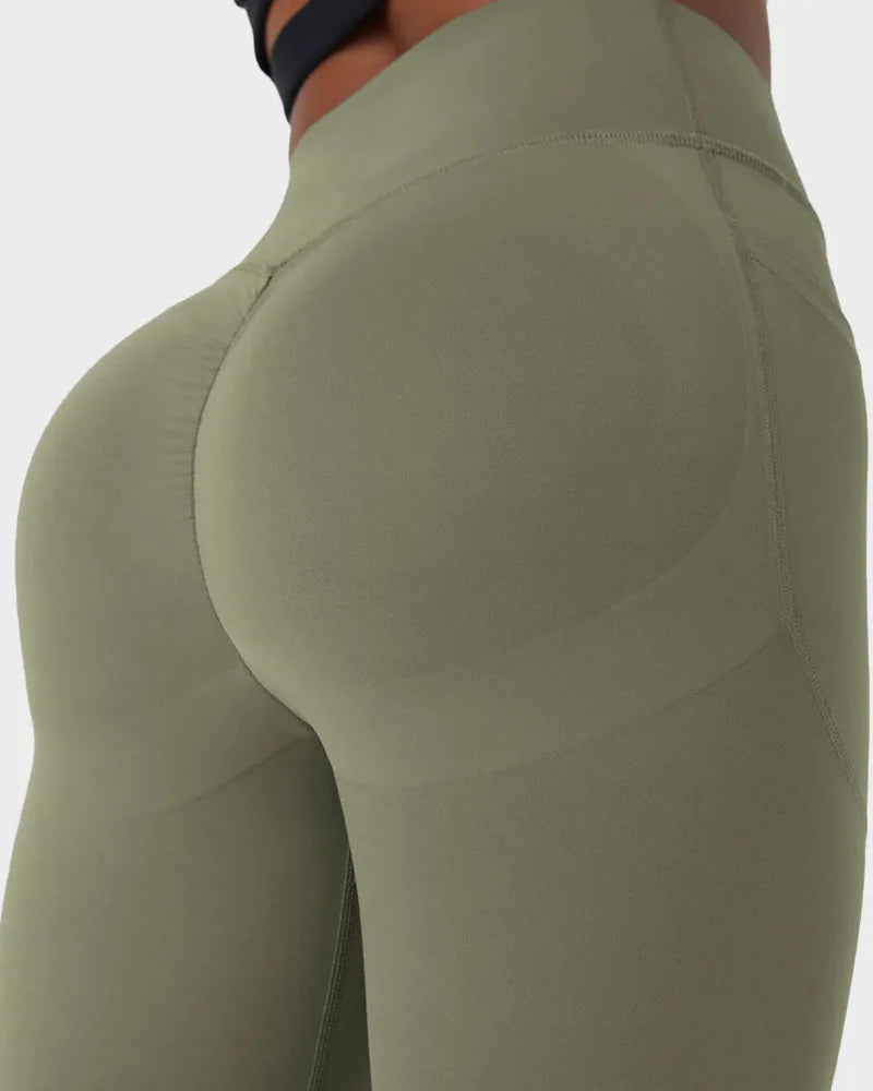 Tummy Control Butt-Lifting Leggings with Pockets for Women image 34