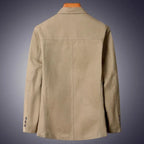 Unstructured Cotton Blazer for Men image 10