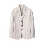 Unstructured Cotton Blazer for Men image 12