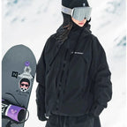 Waterproof Hooded Ski Jacket for Women image 9