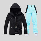 Side view of the jacket showing flap pockets, zip pocket and adjustable cuff tabs